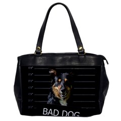 Bad Dog Office Handbags by Valentinaart