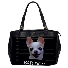 Bad Dog Office Handbags by Valentinaart