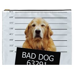 Bad Dog Cosmetic Bag (xxxl)  by Valentinaart