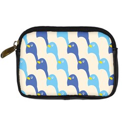 Animals Penguin Ice Blue White Cool Bird Digital Camera Cases by Mariart