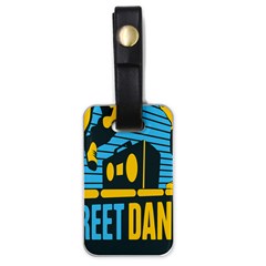 Street Dance R&b Music Luggage Tags (one Side)  by Mariart
