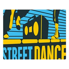 Street Dance R&b Music Double Sided Flano Blanket (large)  by Mariart