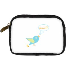 Cute Tweet Digital Camera Cases by linceazul