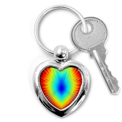 View Max Gain Resize Flower Floral Light Line Chevron Key Chains (heart)  by Mariart