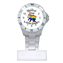 Rainbow Sheep Plastic Nurses Watch by Valentinaart