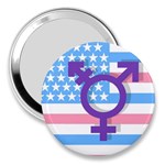 Transgender flag 3  Handbag Mirrors Front