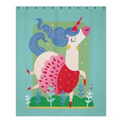 Unicorn Shower Curtain 60  X 72  (medium)  by Mjdaluz