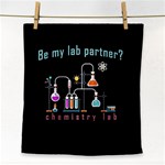 Chemistry lab Face Towel Front