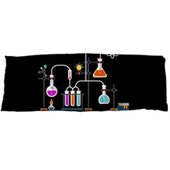 Chemistry Lab Body Pillow Case Dakimakura (two Sides) by Valentinaart