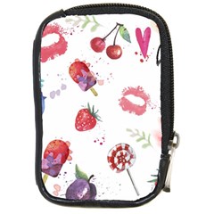 Hand Painted Summer Background  Compact Camera Cases by TastefulDesigns