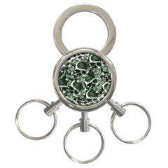 Skull Pattern 3-ring Key Chains by ValentinaDesign