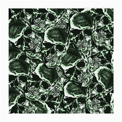 Skull Pattern Medium Glasses Cloth (2-side) by ValentinaDesign