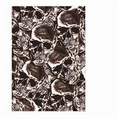 Skull Pattern Large Garden Flag (two Sides) by ValentinaDesign