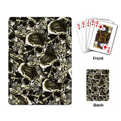 Skull Pattern Playing Card by ValentinaDesign