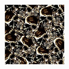 Skull Pattern Medium Glasses Cloth (2-side) by ValentinaDesign