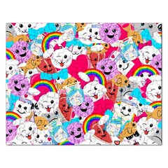 Cute Cartoon Pattern Rectangular Jigsaw Puzzl by Nexatart