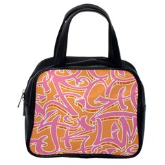 Abc Graffiti Classic Handbags (one Side) by Nexatart