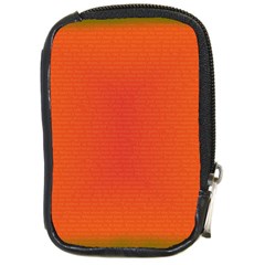 Scarlet Pimpernel Writing Orange Green Compact Camera Cases by Mariart