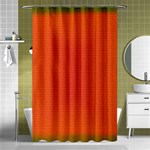 Scarlet Pimpernel Writing Orange Green Shower Curtain 48  x 72  (Small)  Curtain(48  X 72 ) - 42.18 x64.8  Curtain(48  X 72 )