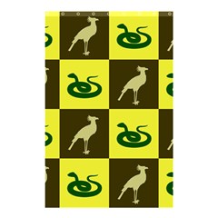 Bird And Snake Pattern Shower Curtain 48  X 72  (small)  by Nexatart