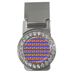 Seamless Prismatic Pythagorean Pattern Money Clips (cz)  by Nexatart