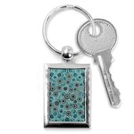 Abstract Aquatic Dream Key Chains (Rectangle)  Front