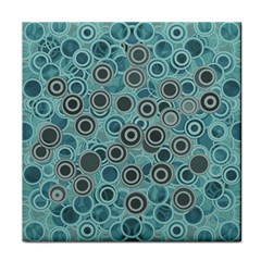 Abstract Aquatic Dream Face Towel by Ivana