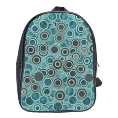 Abstract Aquatic Dream School Bags(large)  by Ivana