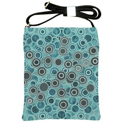 Abstract Aquatic Dream Shoulder Sling Bags by Ivana