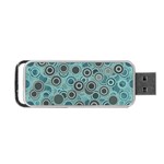 Abstract Aquatic Dream Portable USB Flash (Two Sides) Front