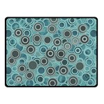 Abstract Aquatic Dream Double Sided Fleece Blanket (Small)  45 x34  Blanket Front