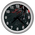 Big bang Wall Clocks (Silver)  Front