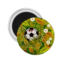 Ball On Forest Floor 2 25  Magnets by linceazul