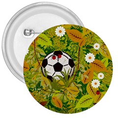 Ball On Forest Floor 3  Buttons by linceazul