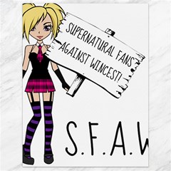 S F A W  Canvas 18  X 24   by badwolf1988store