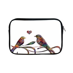 Birds Abstract Exotic Colorful Apple Ipad Mini Zipper Cases by Nexatart