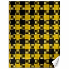 Plaid Pattern Canvas 12  X 16   by ValentinaDesign