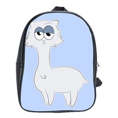 Grumpy Persian Cat Llama School Bags(large)  by Catifornia