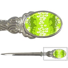 Sunflower Green Letter Openers by Mariart