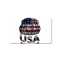 Usa Bowling  Magnet (name Card) by Valentinaart