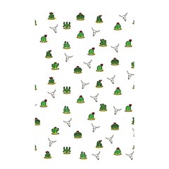 Cactus Pattern Shower Curtain 48  X 72  (small)  by Valentinaart