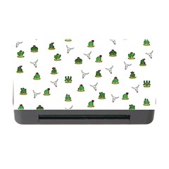 Cactus Pattern Memory Card Reader With Cf by Valentinaart