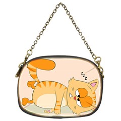 Even Cat Hates Monday Chain Purses (two Sides)  by Catifornia