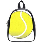 Tennis Ball Ball Sport Fitness School Bags (Small)  Front