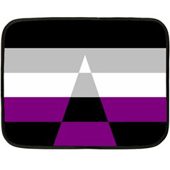 Dissexual Flag Fleece Blanket (mini) by Mariart