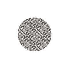 Capsul Another Grey Diamond Metal Texture Golf Ball Marker (4 Pack) by Mariart