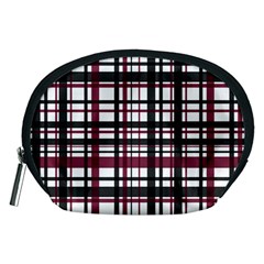 Plaid Pattern Accessory Pouches (medium)  by ValentinaDesign