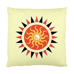 Yin Yang Sunshine Standard Cushion Case (two Sides) by linceazul