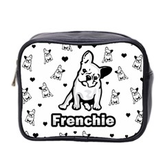 French Bulldog Mini Toiletries Bag 2-side by Valentinaart