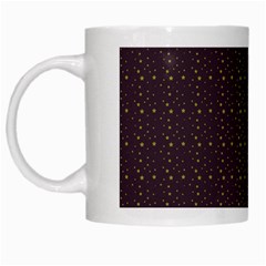 Pattern Background Star White Mugs by Nexatart